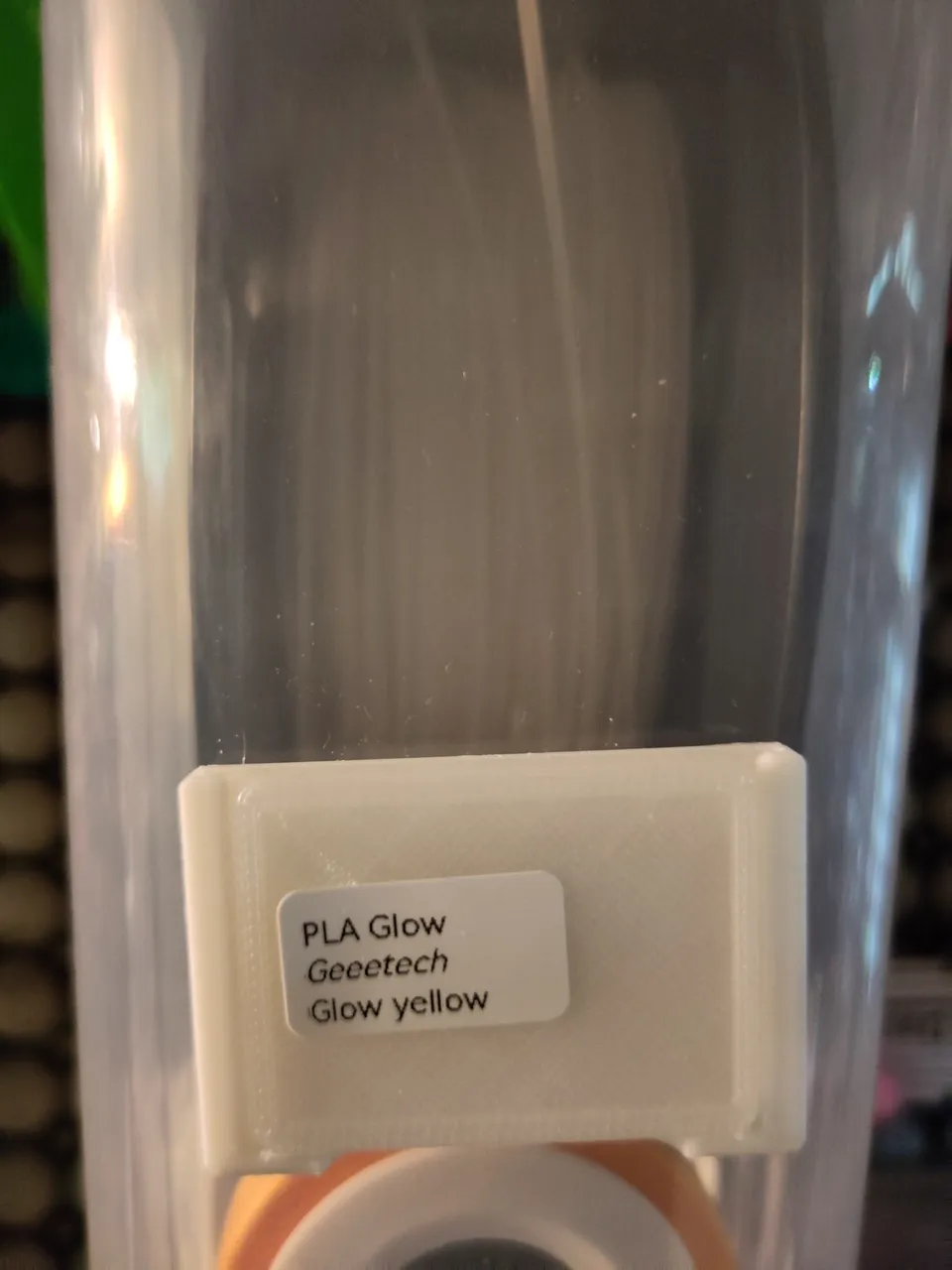 PLA Glow Gelb