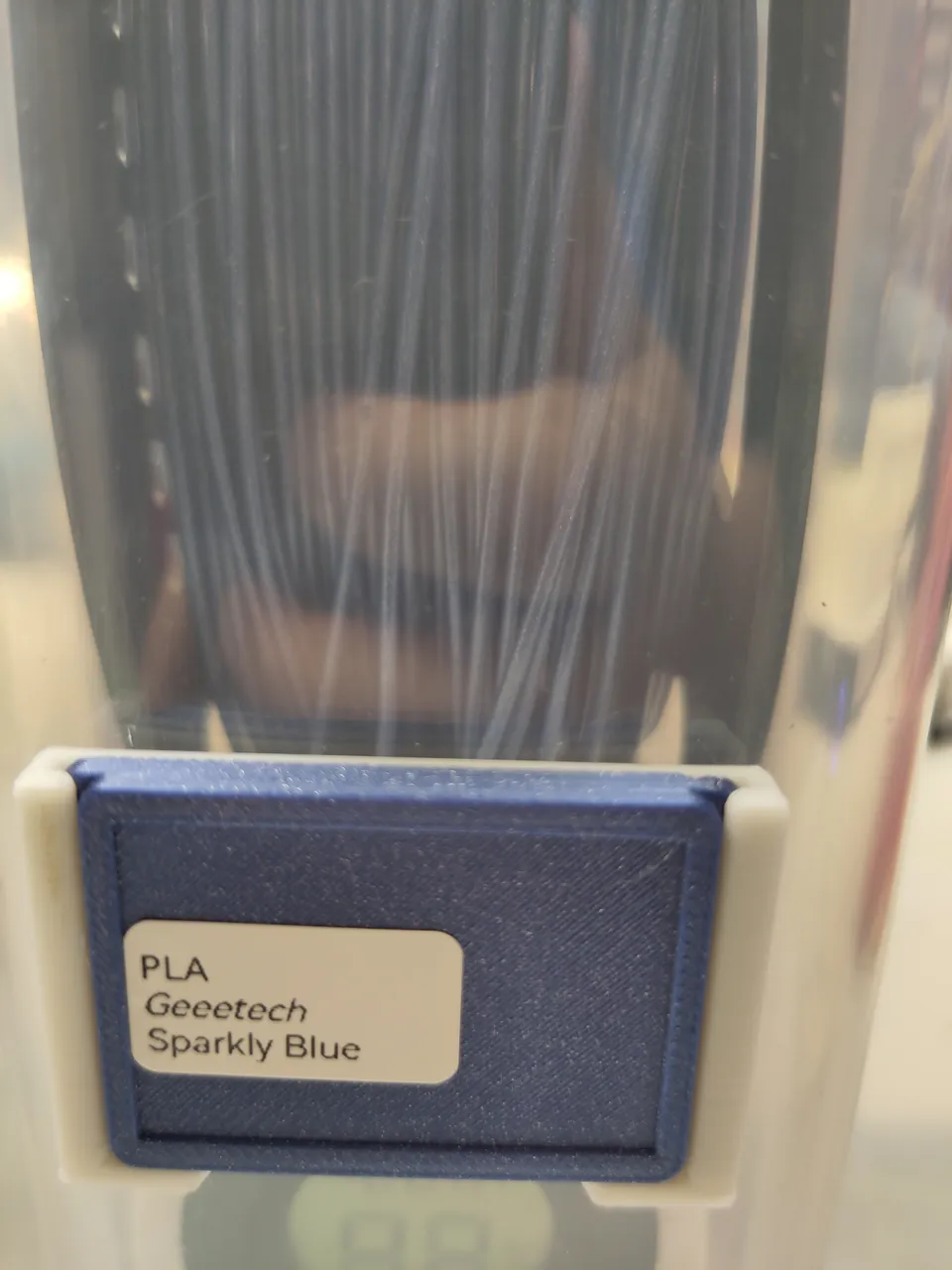 PLA Sparkly Blau
