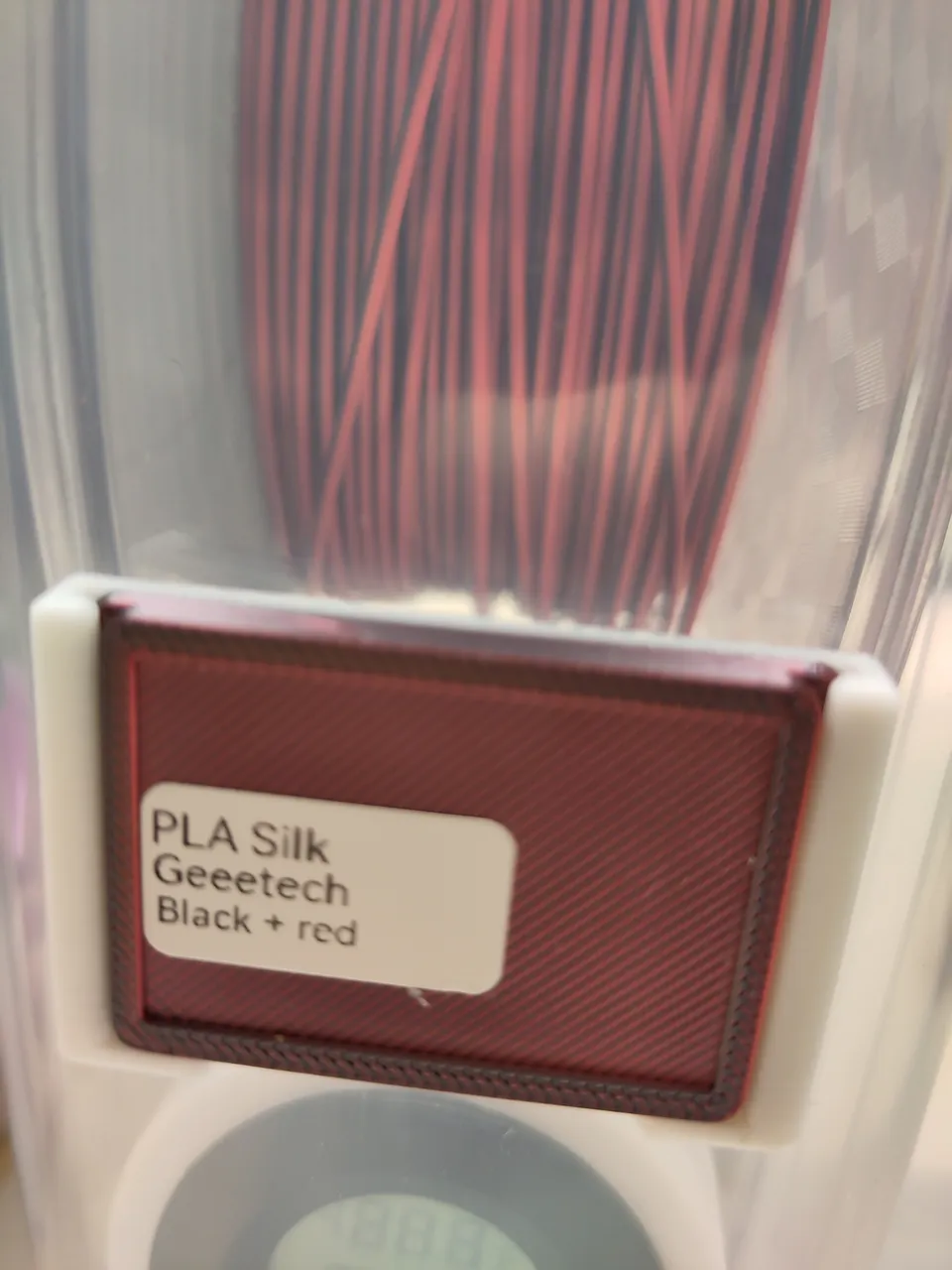 PLA Silk Schwarz-Rot
