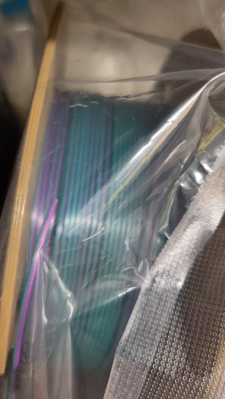 PLA Silk Lila + Grün
