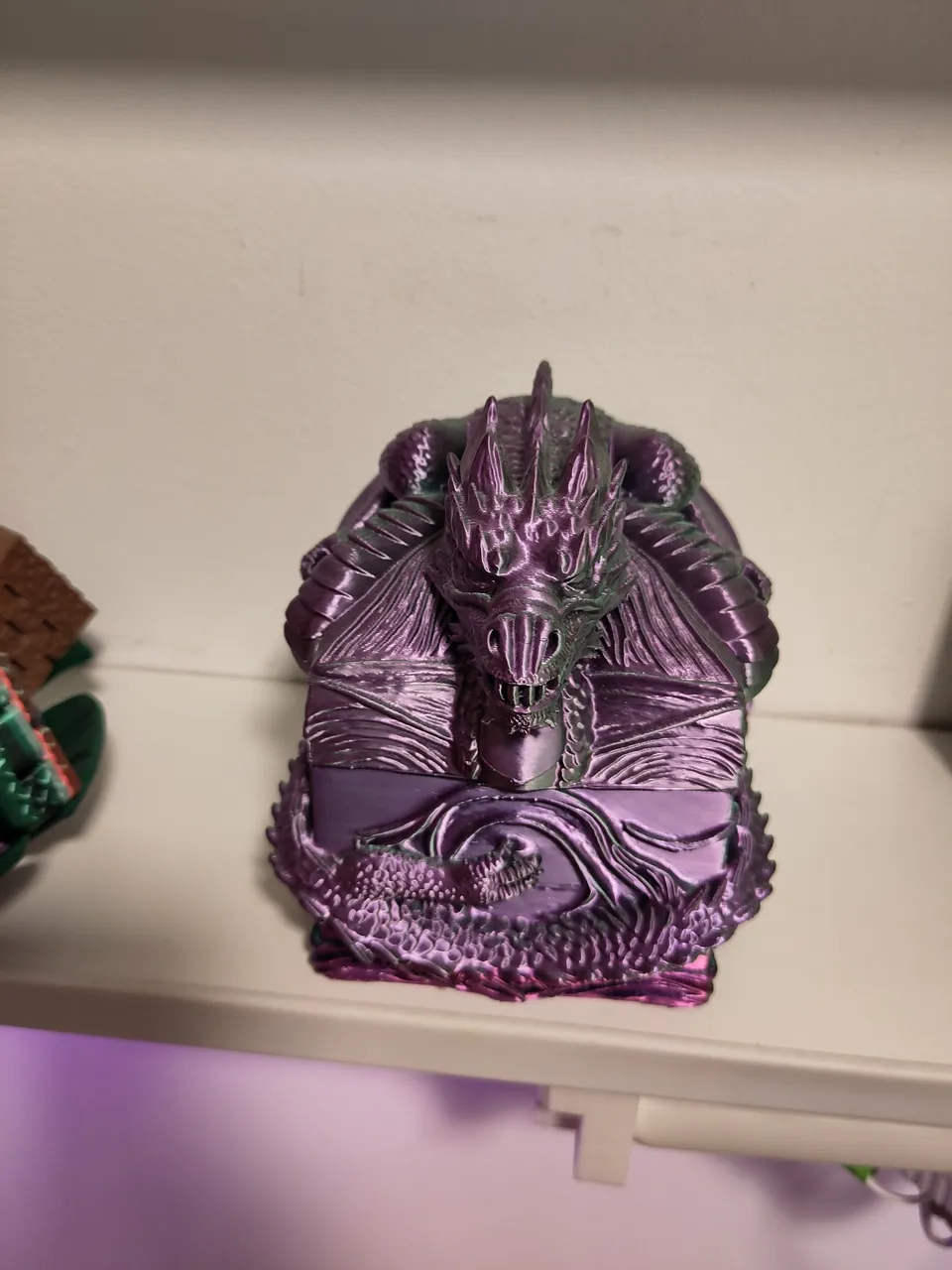 Drachen-Truhe Print
