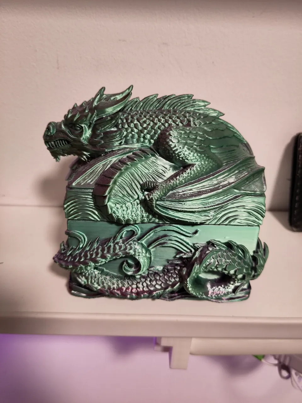 Drachen-Truhe Detail