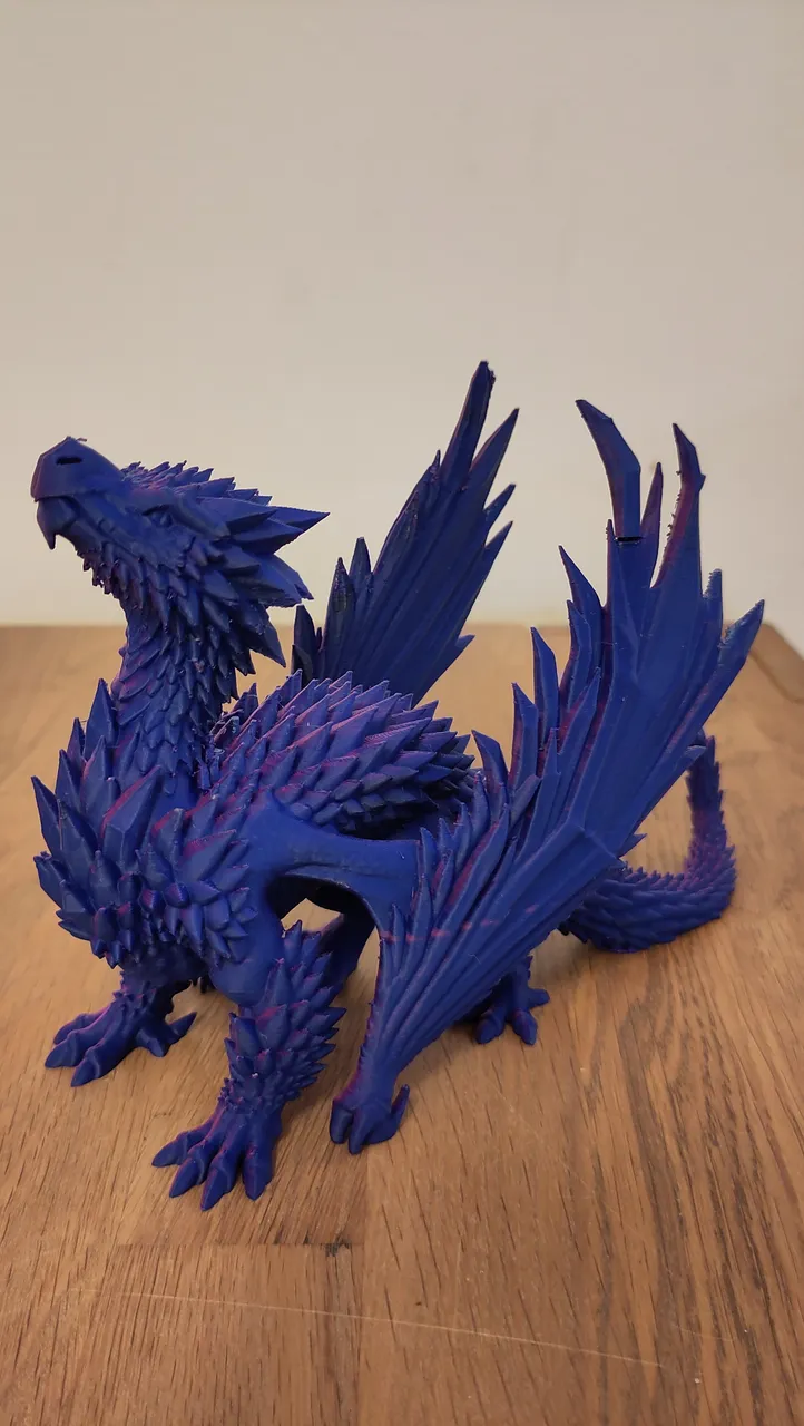 Majestic Dragon Print