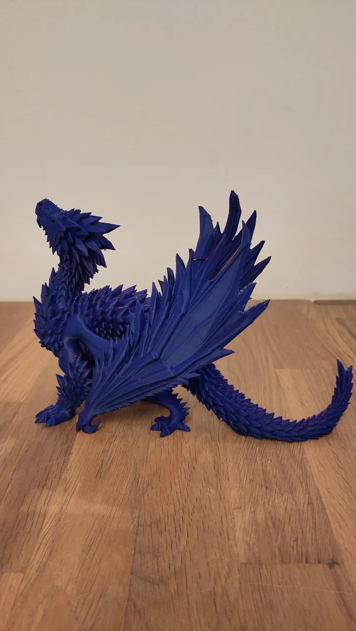 Majestic Dragon Print