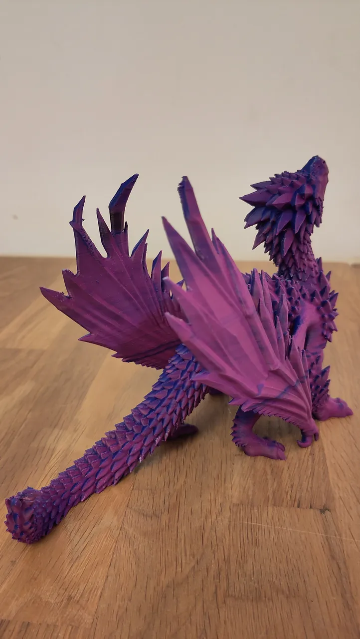Majestic Dragon Print