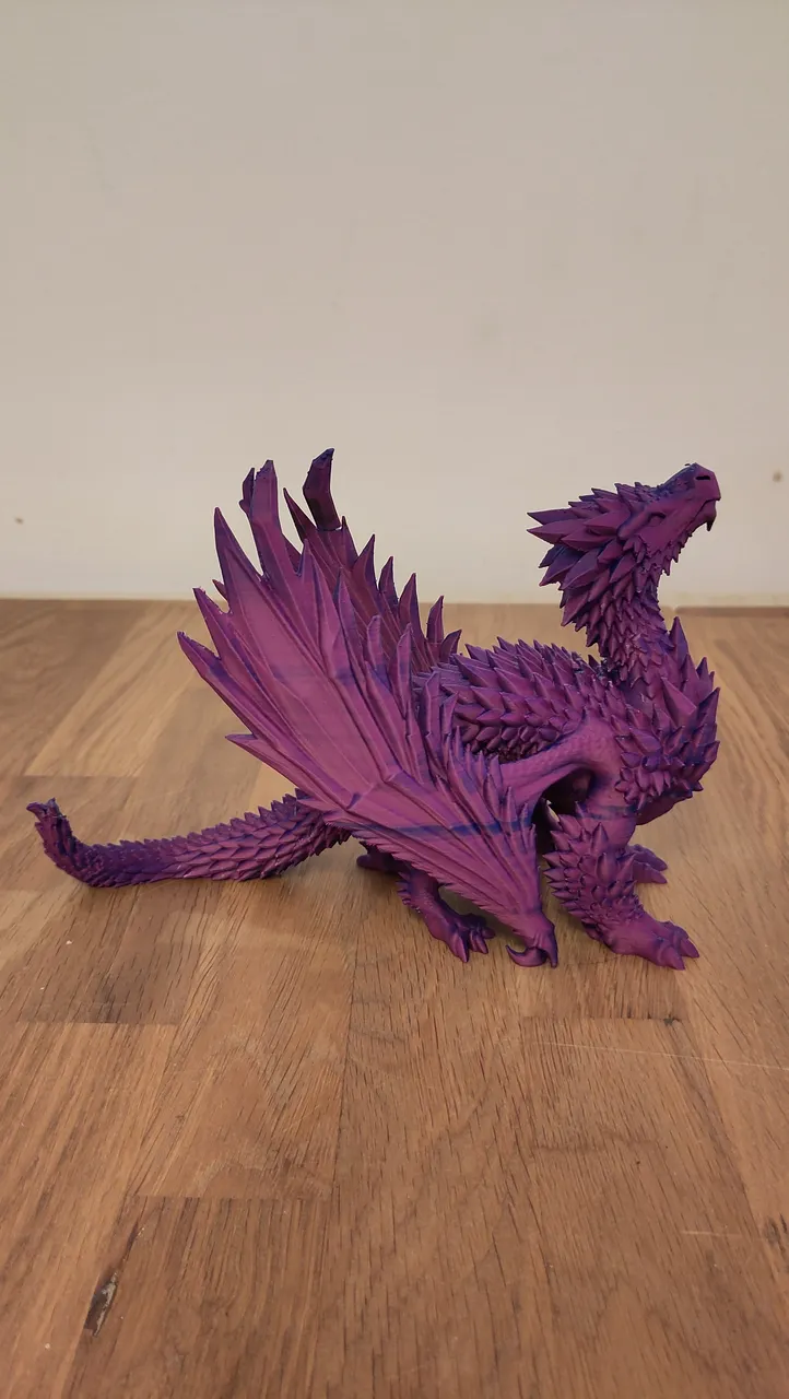 Majestic Dragon Print
