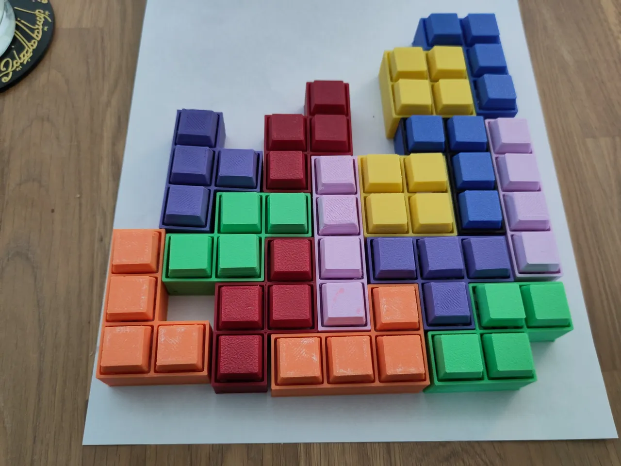 Tetris Fidget Detail