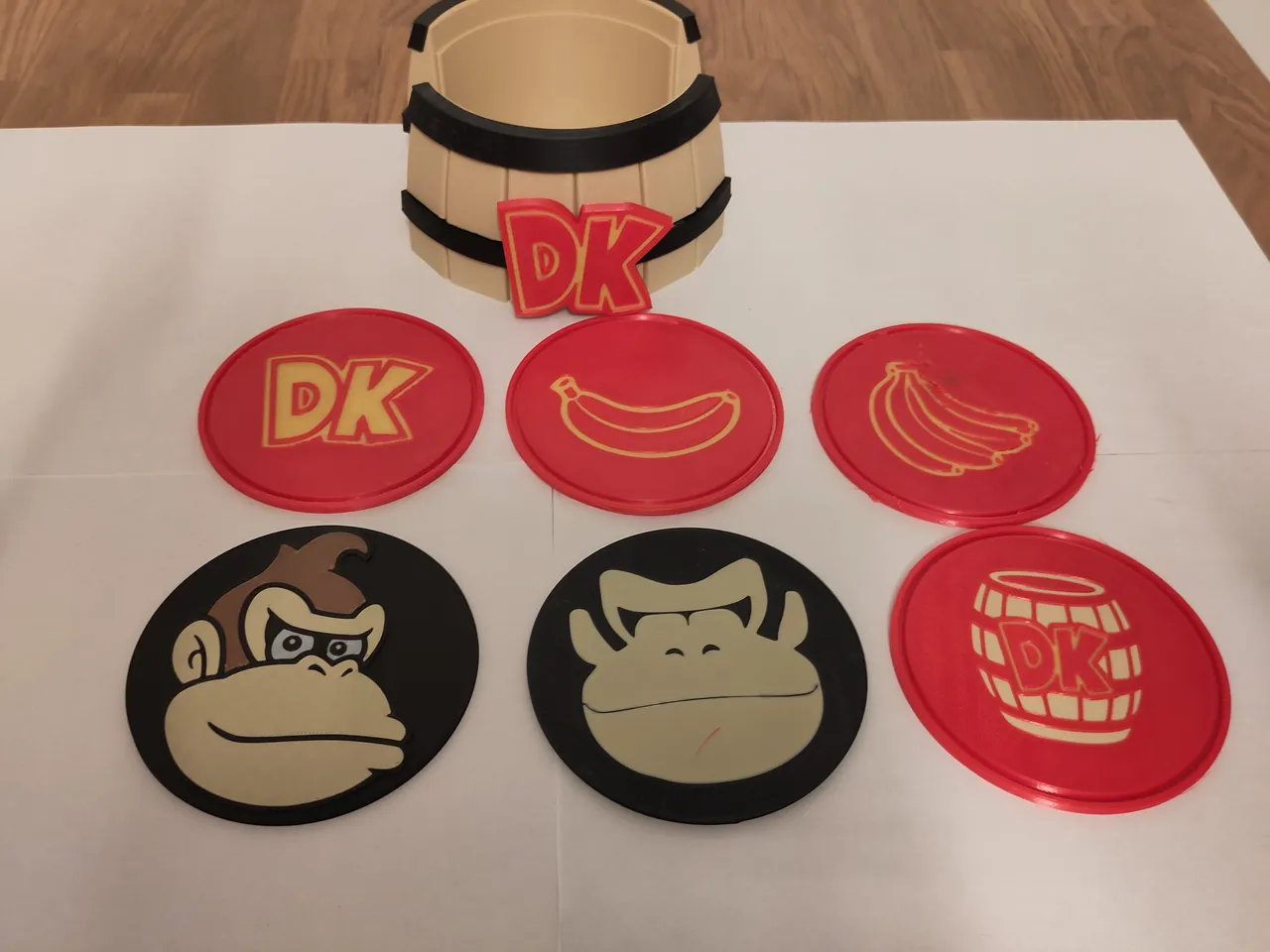 Donkey Kong Untersetzer Kollektion