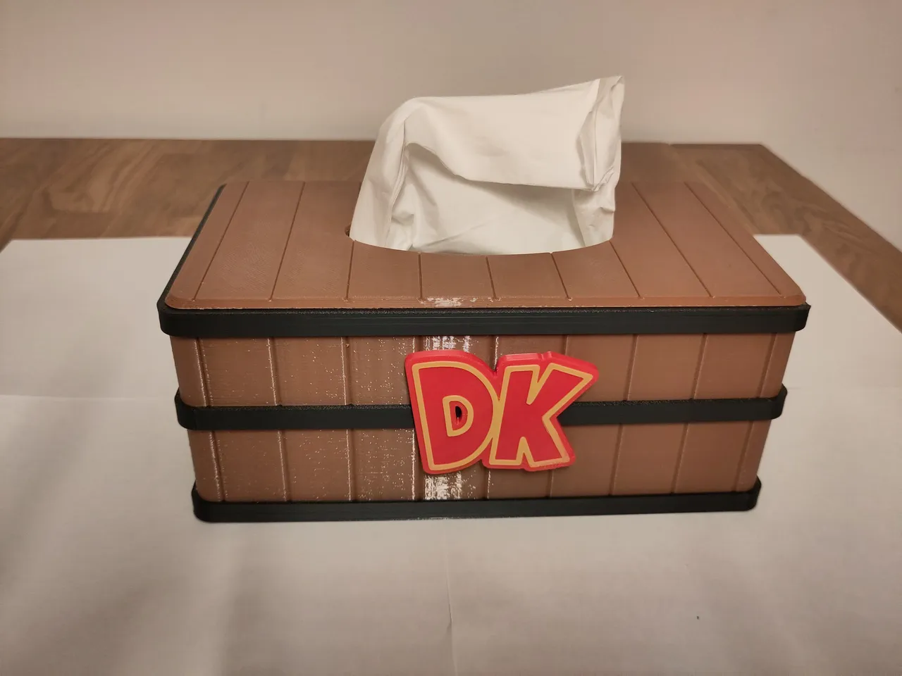 Donkey Kong Taschentuchbox Nahaufnahme
