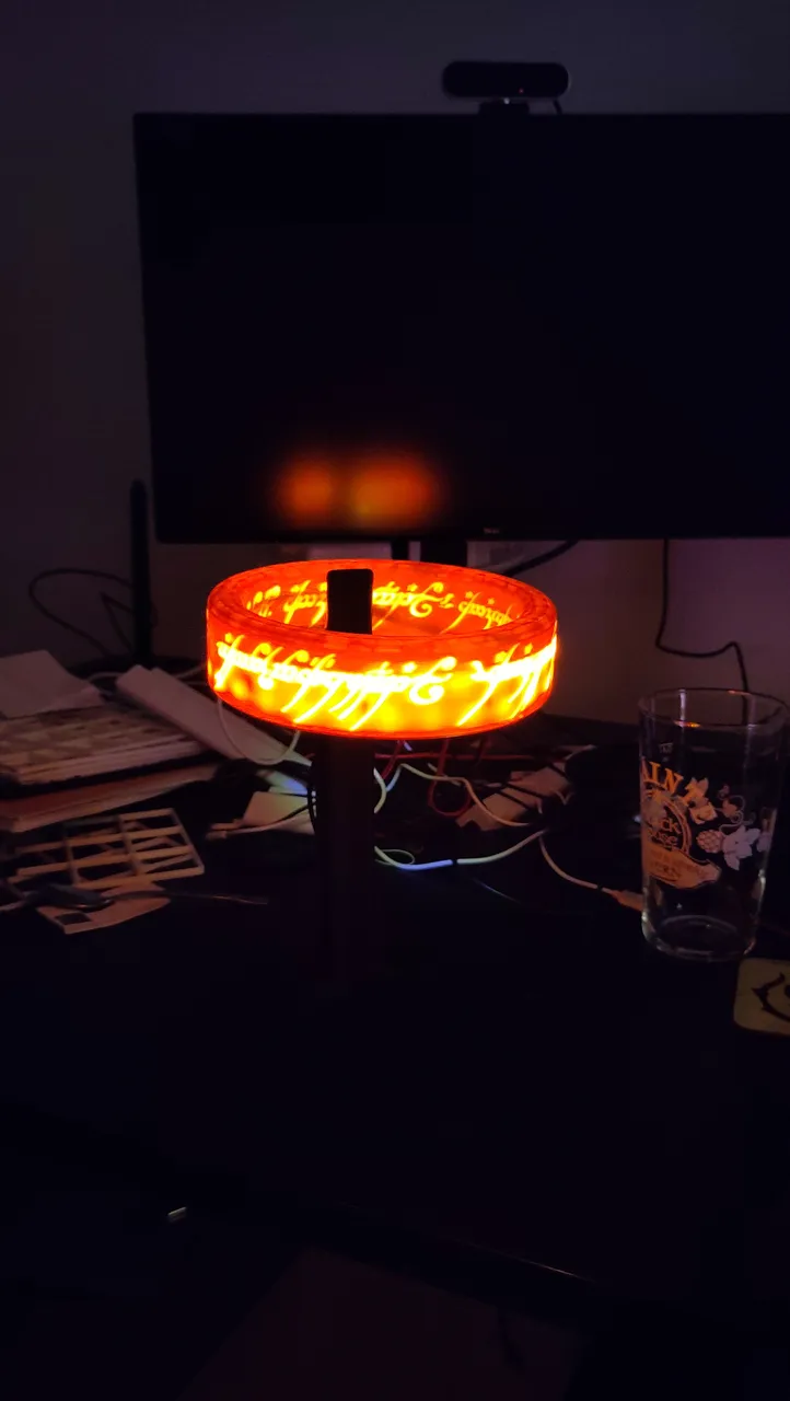 Herr der Ringe Lampe Detail