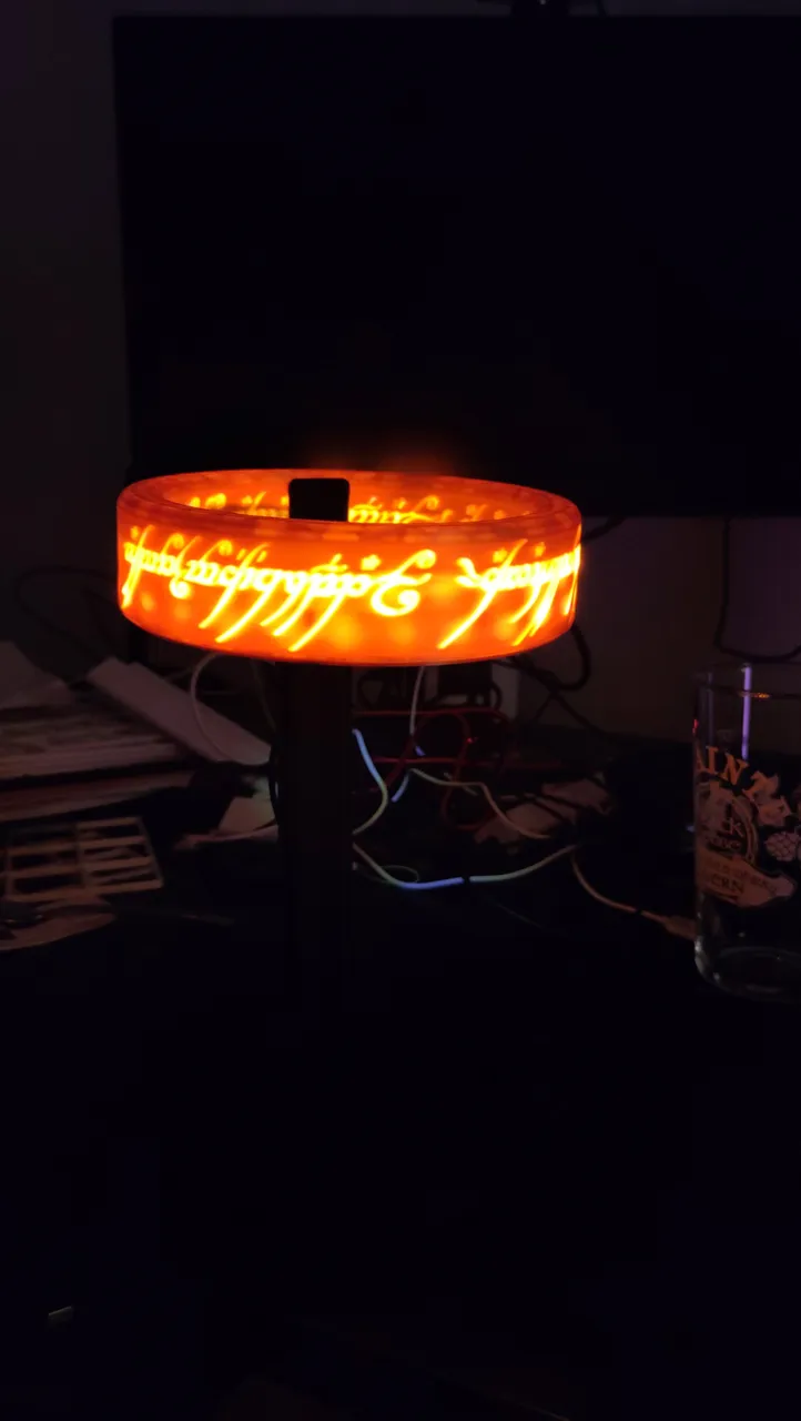 Herr der Ringe Lampe Detail