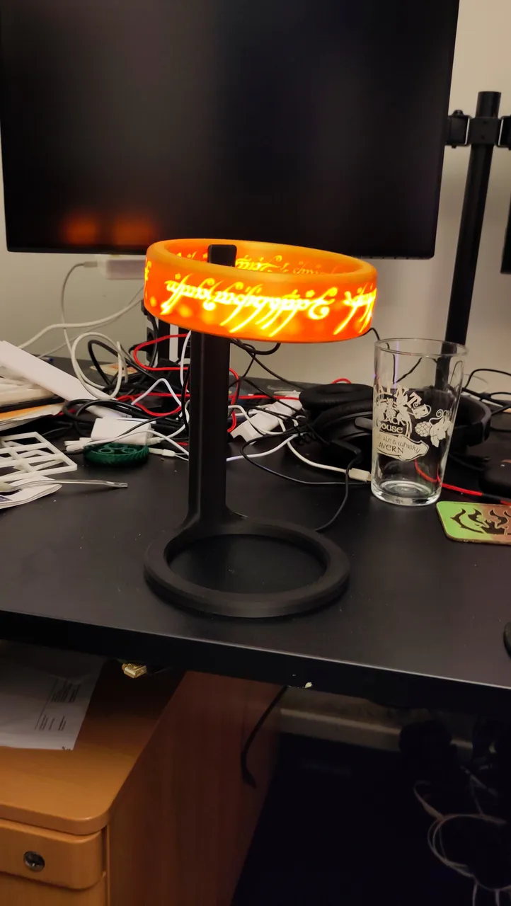 Herr der Ringe Lampe Detail